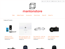 Tablet Screenshot of mantonstore.com